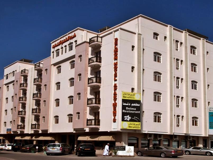 Delmon Hotel Apartments Muscat Exterior photo